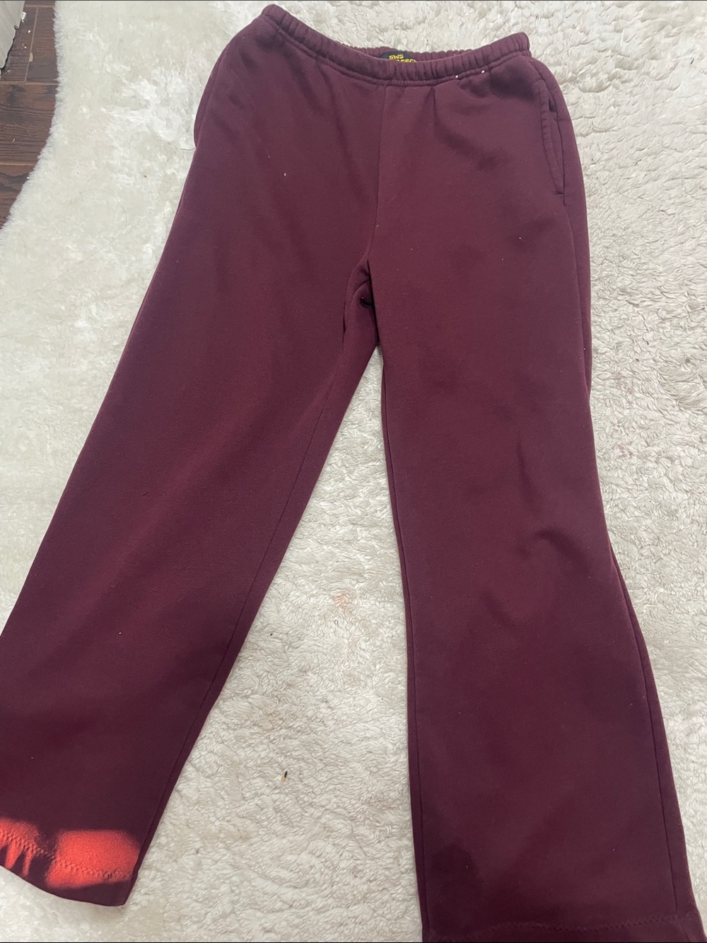 Urban planet wine red sweat pants